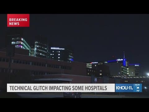 Harris Health says they're canceling elective surgeries due to widespread outage