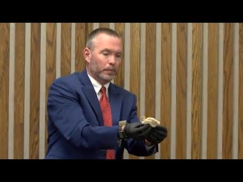 Megan Boswell Trial Day 5 || SCSO lieutenant identifies, describes trash contents