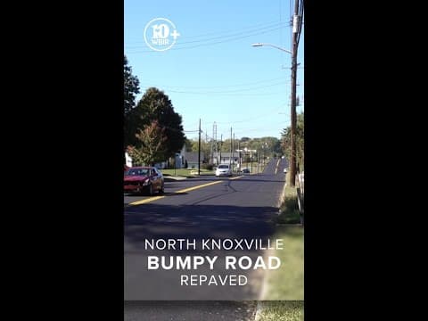 Bumpy North Knoxville road sees major improvements