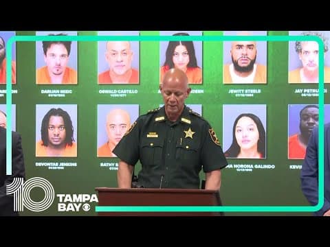 Pinellas sheriff: 'Dozens of arrests' made in drug investigation