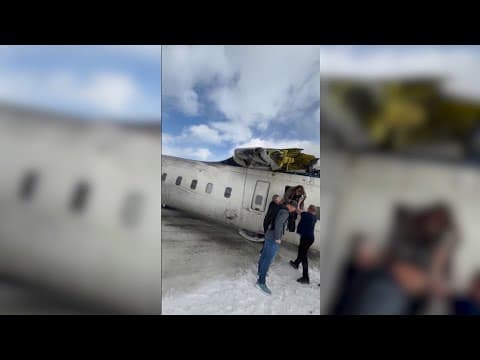 Toronto plane crash: Passenger describes scene inside jet after landing
