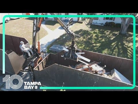 2nd round of debris pickup begins for unincorporated Pinellas County