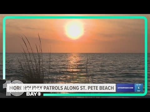 Increased patrols along beaches for Labor Day weekend