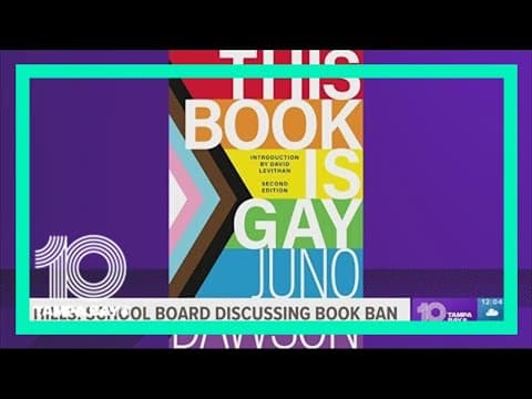 Hillsborough County School Board discusses banned book 'This Book is Gay'