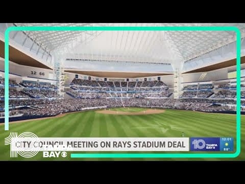 St. Pete City Council working to make decision on Rays stadium deal