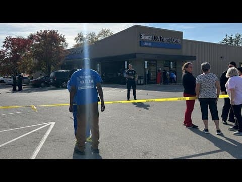 1 dead in shooting at plasma donation facility on Indy's east side