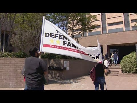 El Cajon residents protest after city declares it will help with immigration enforcement