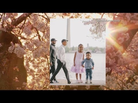 Getting photo-bombed by former President Obama