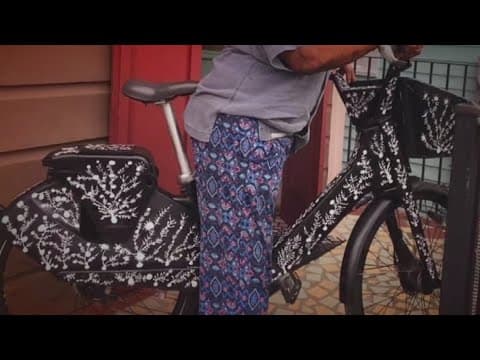 French Quarter artist hopes to get stolen bike back