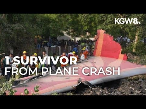 One passenger survived deadly Air India plane crash that killed at least 240