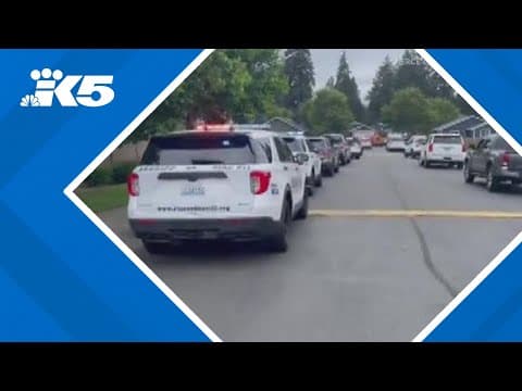 Officers exchange gunfire with suspect after car chase ends in Spanaway