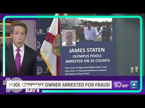FDLE: Olympus Pools owner arrested for stealing $1.5M from customers for trips, Super Bowl tickets