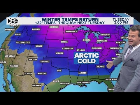 DFW Weather: A chilly New Year's Eve, arctic air could show up next week