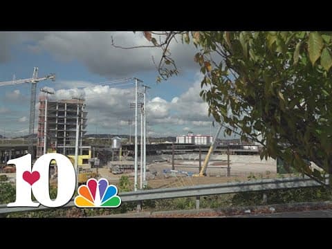 Crews putting in dirt for new infield at Covenant Health Park