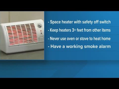 Fire officials offer safety tips during freezing temperatures