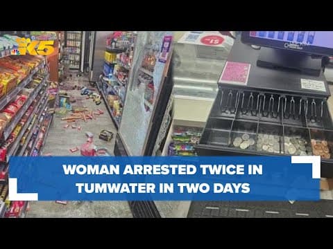 Woman arrested in Tumwater four hours after release from jail