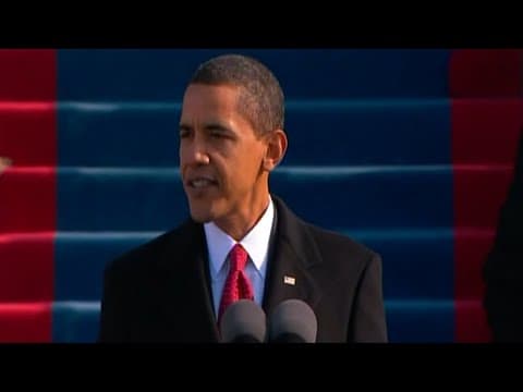 First inauguration of Barack Obama as president (2009)