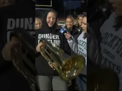 Sarah AKA "Stud" was the Rockford High School MVP this morning on #KARE11Sunrise