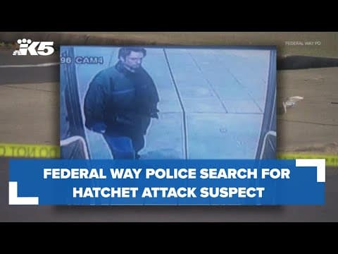 Federal Way police search for hatchet attack suspect