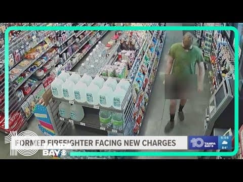 New charges for former Clearwater firefighter accused of exposing himself to teens