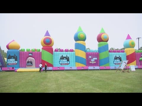 'World's Largest Bounce House' returns to the DMV