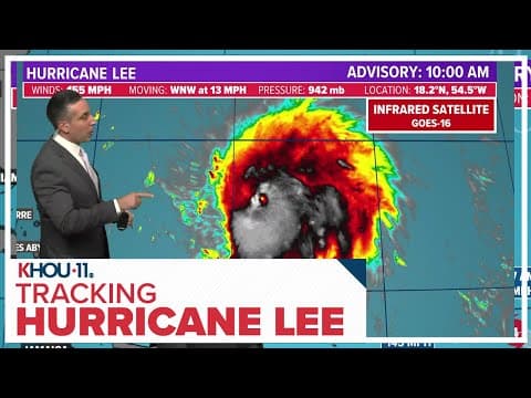 Tropical update: Where is Hurricane Lee heading?