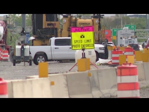 Speed camera enforcement underway in northeast Indy construction zone