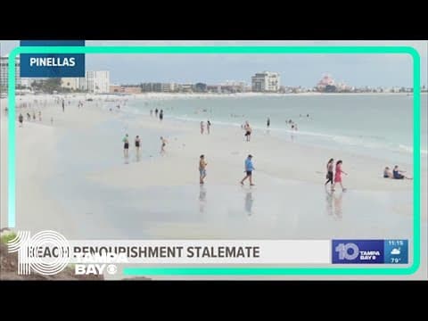 All Pinellas County beach renourishment projects on pause