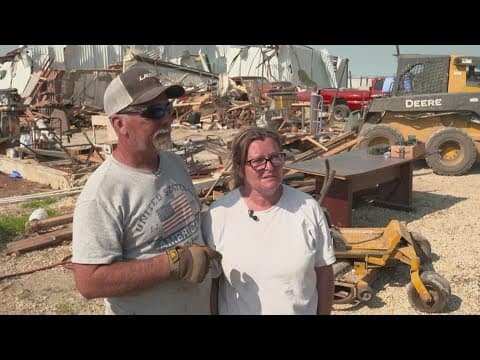 'I just don't know what the future holds' | Family loses farm, livelihood in Valley View tornado