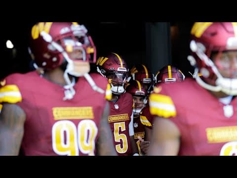 Commanders roll out new-look team Sunday against the Buccaneers