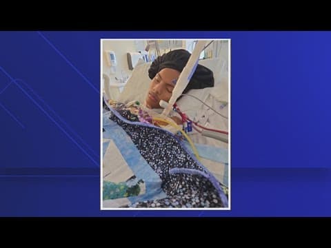 Teen who jumped in front of bullet to save stranger home after four-months in hospital