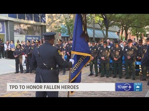 Tampa Police Department to honor fallen heroes