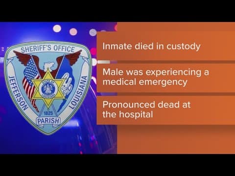 JPSO investigating inmate death after medical emergency