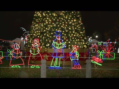 Families celebrate tradition at Lights at Heritage Park