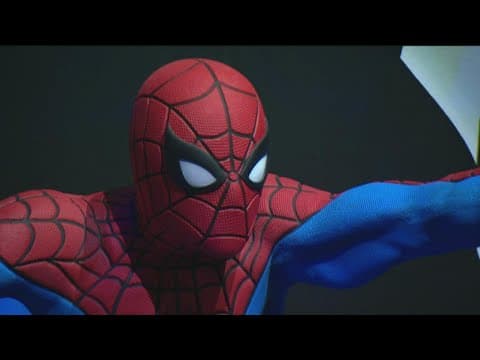 Spiderman exhibit opening at Comic-Con Museum in Balboa Park