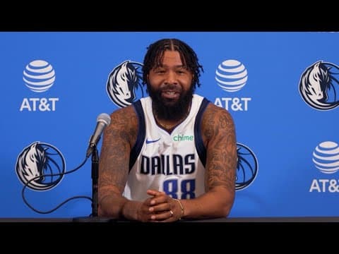 Markieff Morris full press conference | 2024-25 Dallas Mavericks Media Day