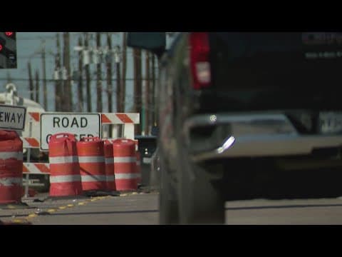 Construction hurting businesses along Houston's North Shepherd Drive