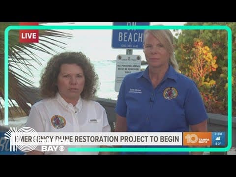 Emergency dune restoration project to begin in Treasure Island