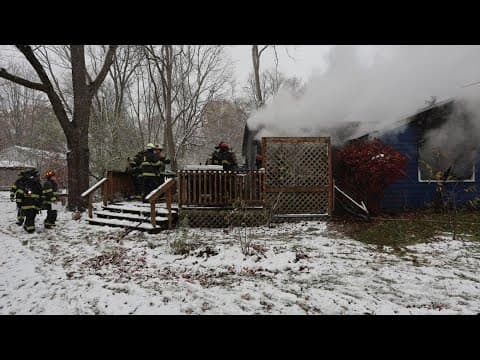 7 displaced after house fire on Indianapolis' north side