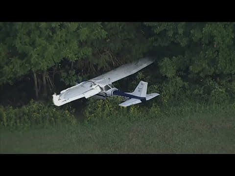 Plane crashes in field near residential area in Fauquier County