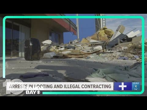 Sheriff: More than 100 arrested in Pinellas County for looting, scamming after hurricanes