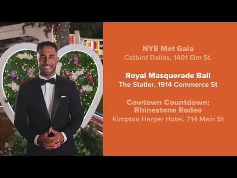 New Years Eve celebrations across North Texas