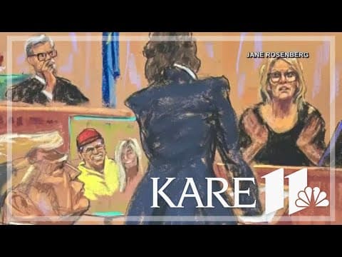 Stormy Daniels testifies at former President Trump's hush money trial