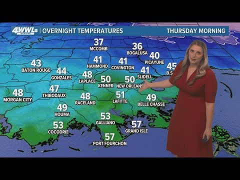 Weather: Warming up with rain on Christmas Eve Sunday