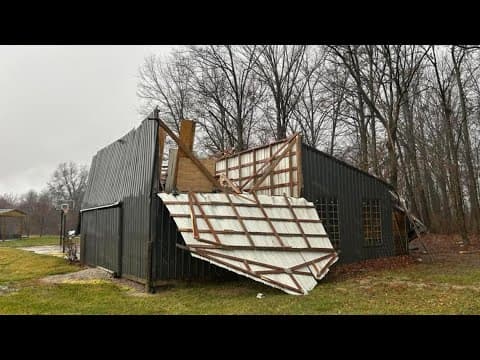 NWS confirms EF0 tornado touched down in Union County during Sunday storms