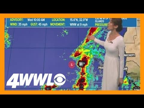 Wednesday midday tropical update: Invest 91 and TD 12 forecast