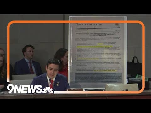 Rep. Gabe Evans questions Denver mayor during 'sanctuary city' hearing