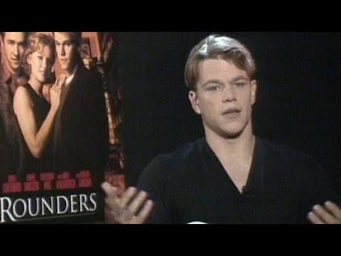 Matt Damon talks about playing Mike McDermott in the 1998 film Rounders