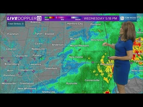 Live Doppler 13 Forecast | 5 p.m. update, June 26, 2024