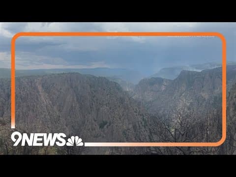 North Rim of Black Canyon of the Gunnison reopening after wildfire, South Rim remains closed